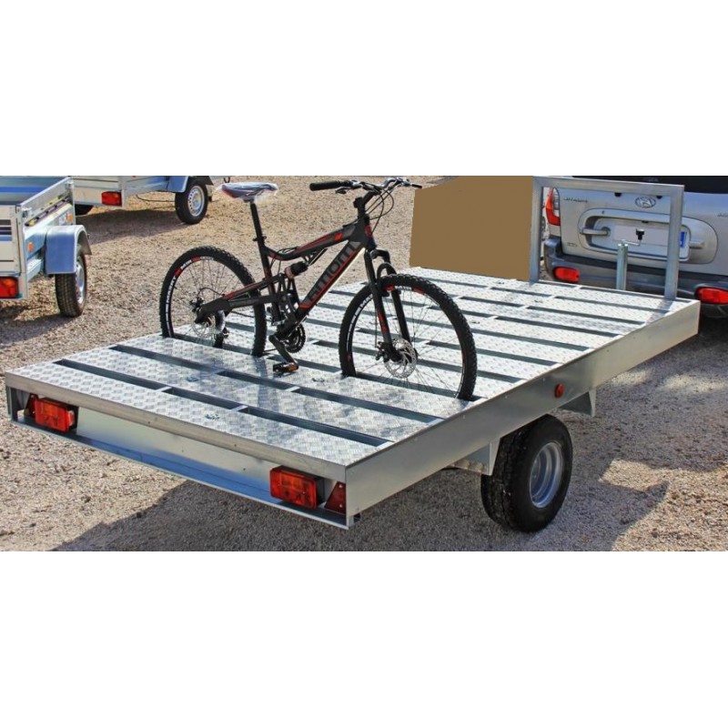 Remolque lleva 9 bicicletas - Imagen 2