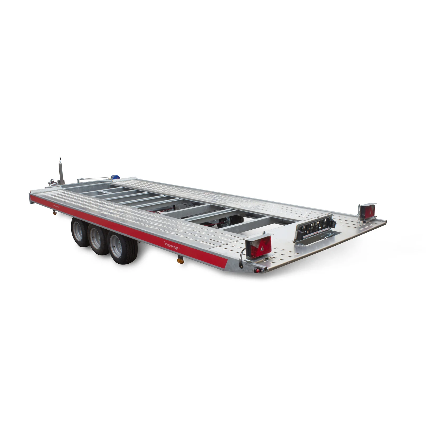 Remolque portacoches Carkeeper 4820 Temared de 3 ejes y 3500 kg - Imagen 2