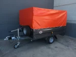 Remolque basculante hidraulico – Ruedas por debajo – Mma 750 kg - Imagen 4